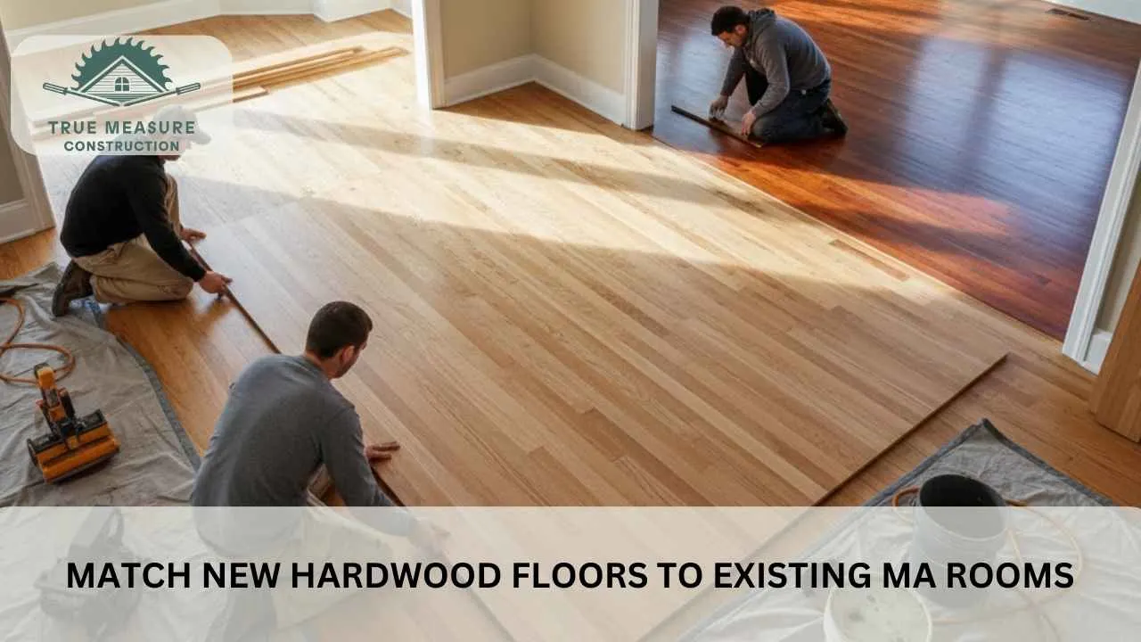 Match New Hardwood Floors to Existing MA Rooms