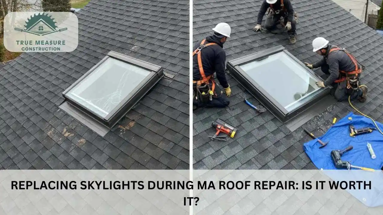 Replacing Skylights During MA Roof Repair Is It Worth It