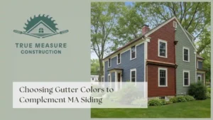 Choosing Gutter Colors to Complement MA Siding