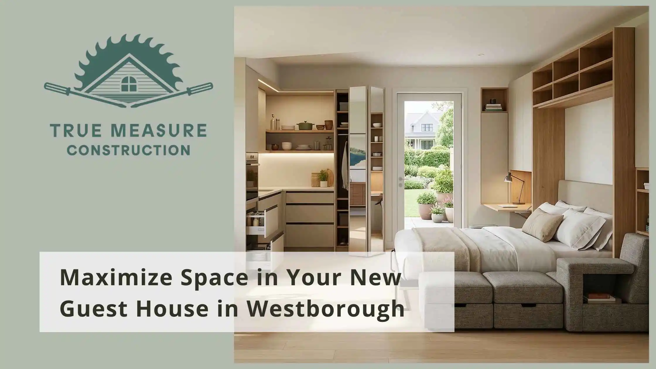 Maximize Space in Your New Guest House in Westborough