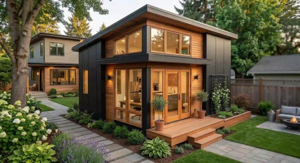 backyard ADU exterior design