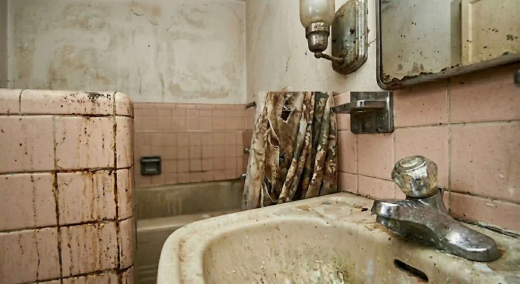 Bathroom in need of renovation