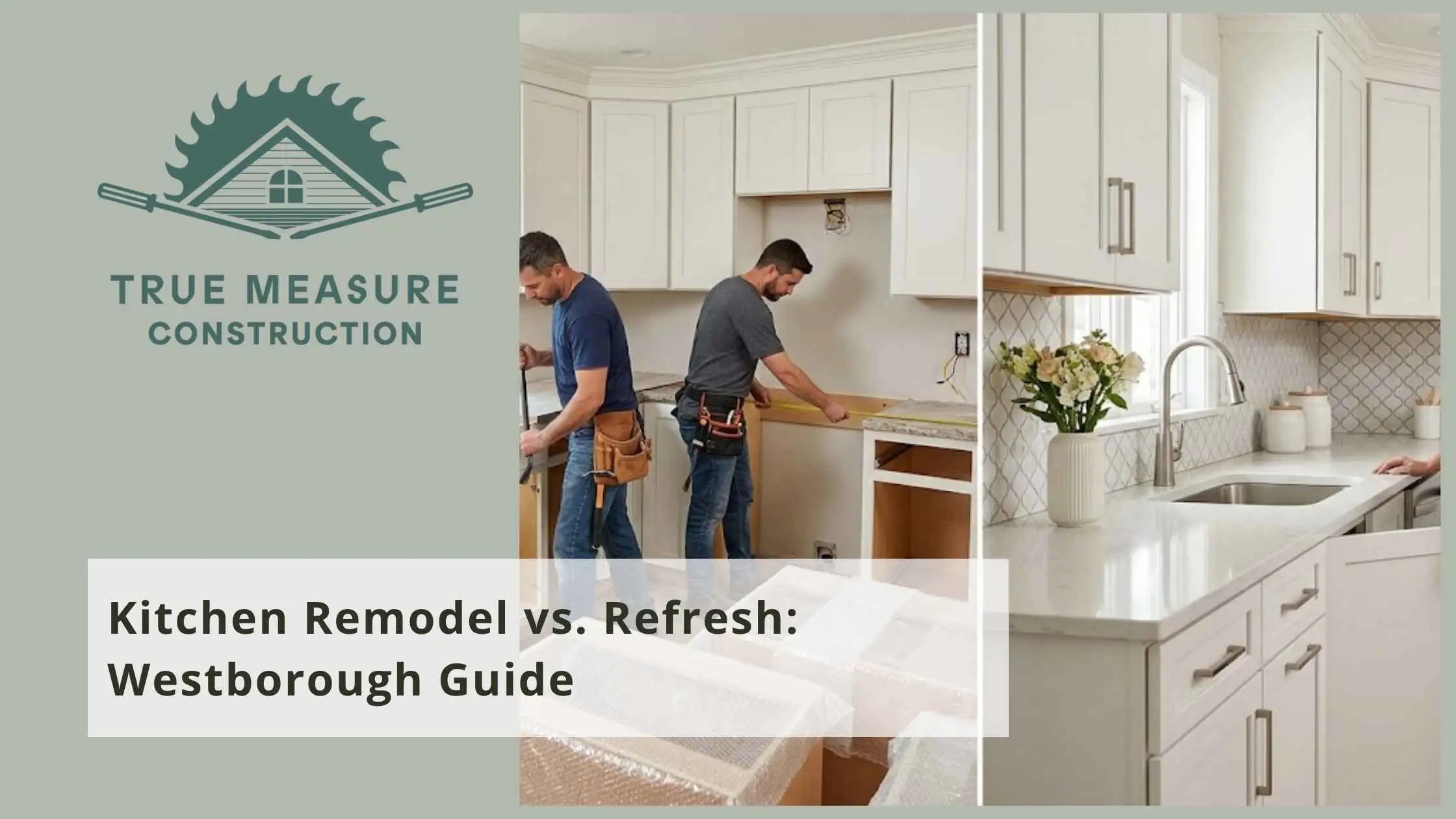 Kitchen Remodel vs. Refresh Westborough Guide