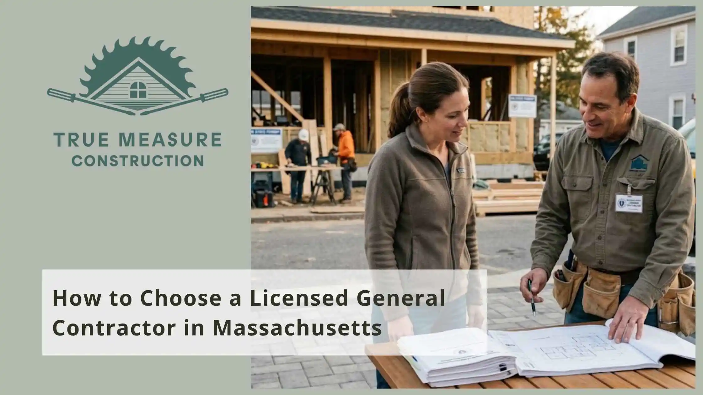 How to Choose a Licensed General Contractor in Massachusetts