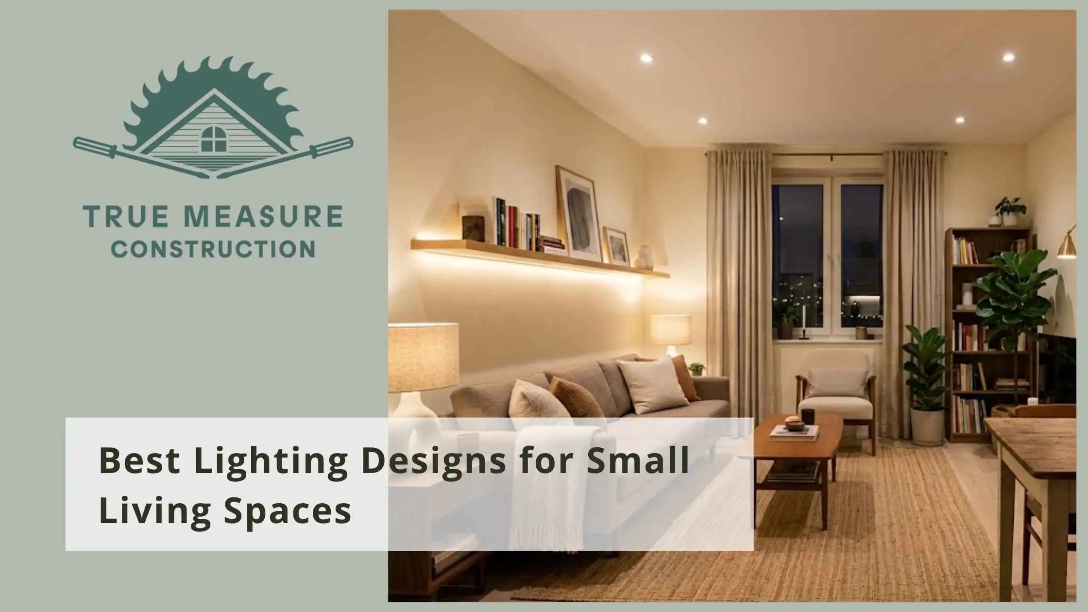 Best Lighting Designs for Small Living Spaces