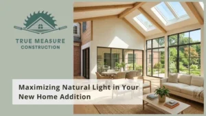Maximizing Natural Light in Your New Home Addition