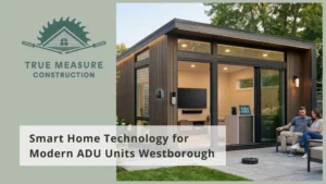 Smart Home Technology for Modern ADU Units Westborough