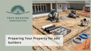 Preparing Your Property for adu builders