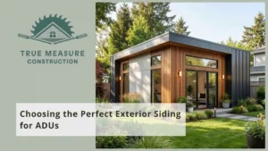Choosing the Perfect Exterior Siding for ADUs